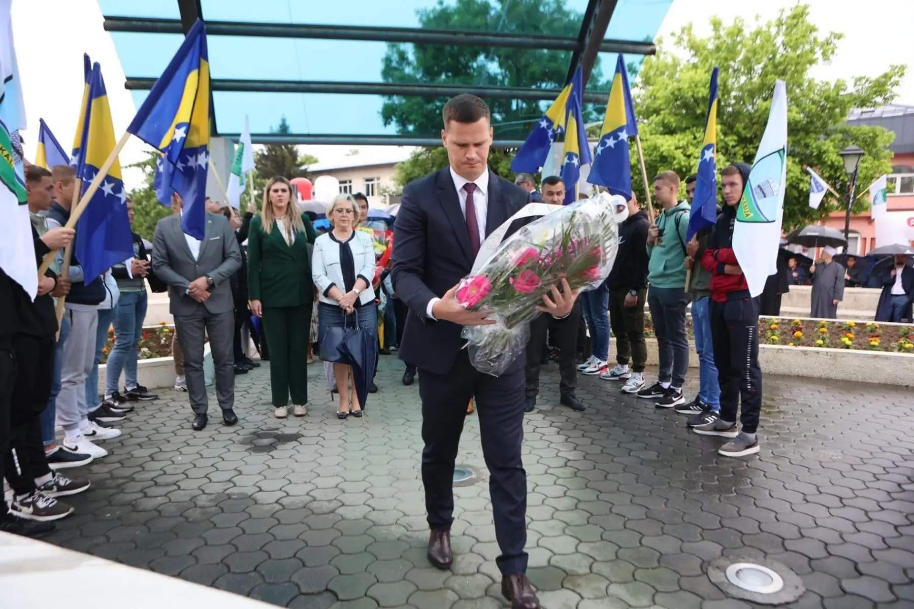 Delegacije Vlade i Skupštine TK na svečanosti obilježavanja Dana općine Kalesija